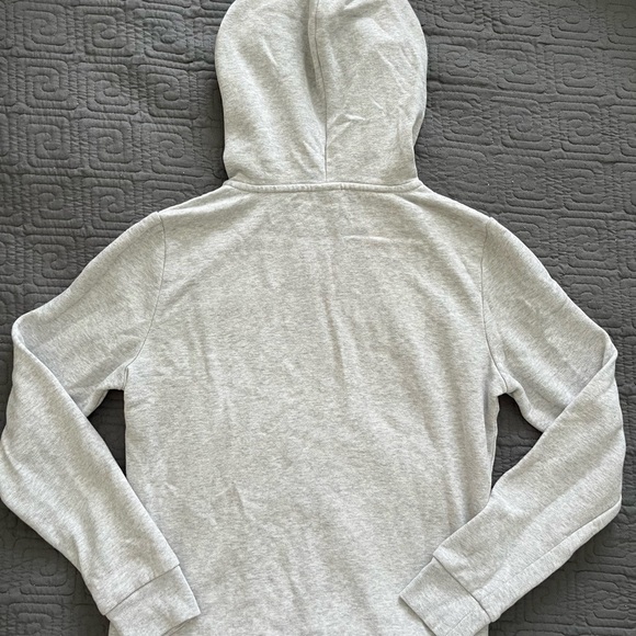 PINK Victoria's Secret Light Gray Full Zip Hoodie - Picture 2 of 3